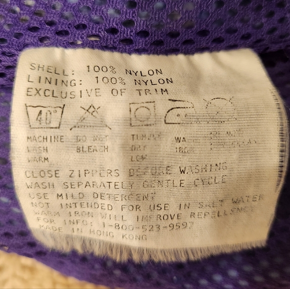 Vuntage patagonia alpine side zip windbreaker pullover - Picture 10 of 10